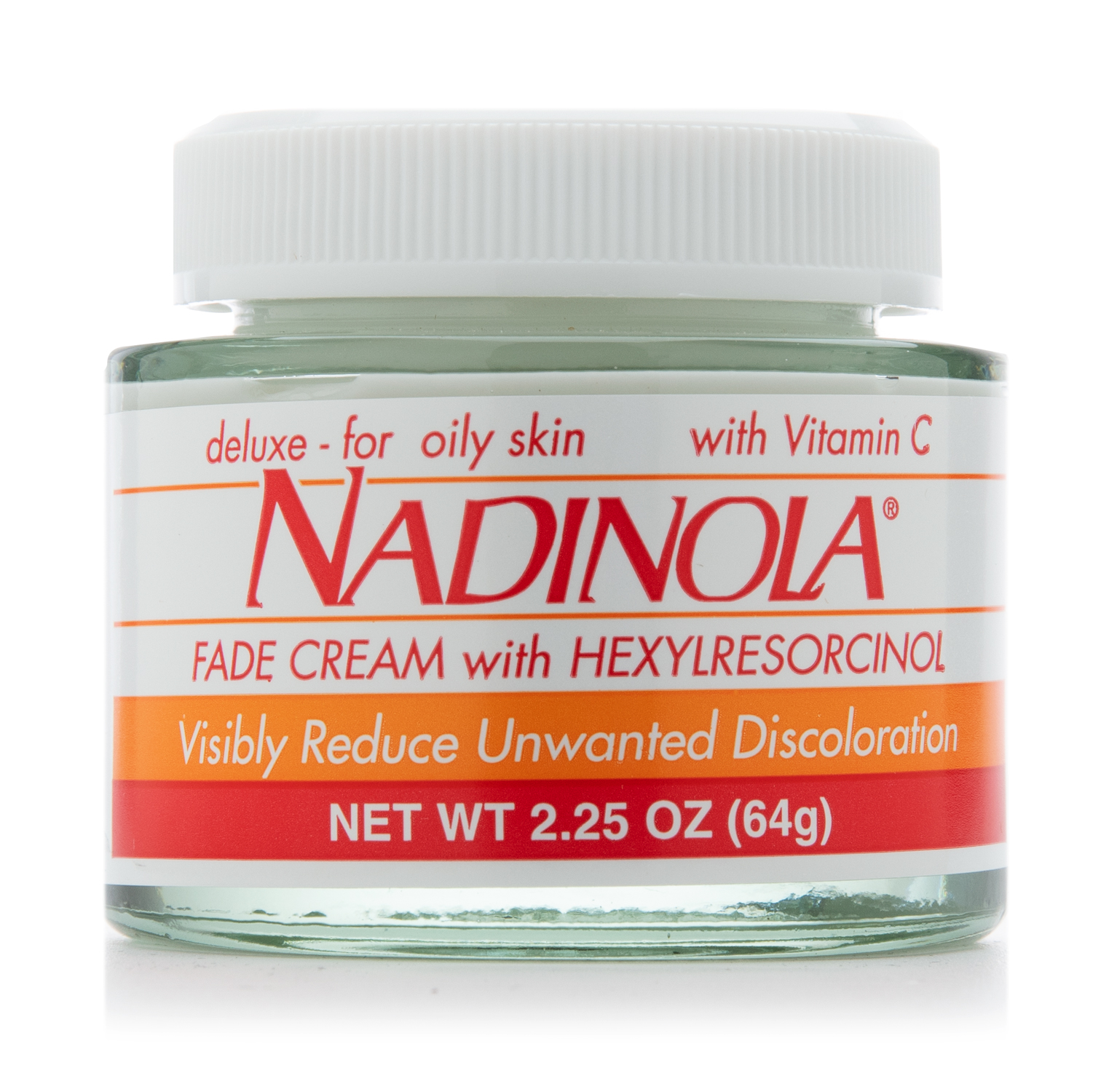 Nadinola Skin Discoloration Fade Cream Deluxe For Oily Skin 64g
